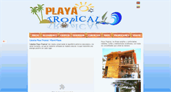 Desktop Screenshot of playatropical.com.ec